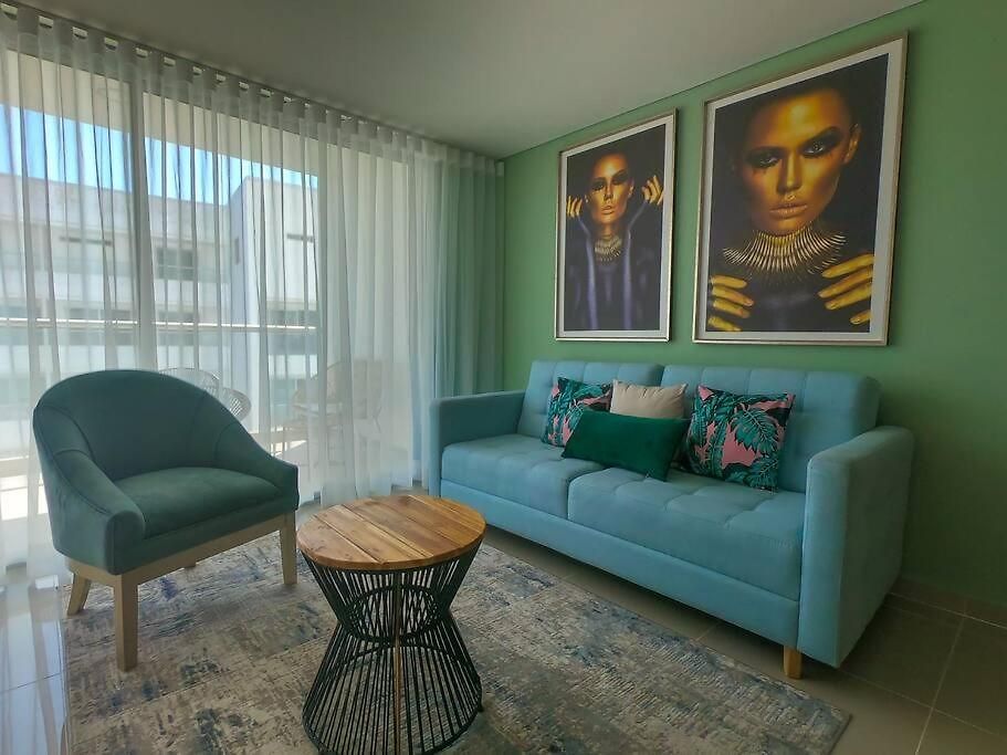 Apartamento Spectacular*2bed*balcony* Ac*near Montu 1404b Cartagena