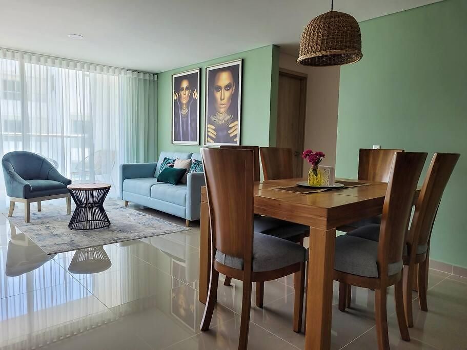Apartamento Spectacular*2bed*balcony* Ac*near Montu 1404b *